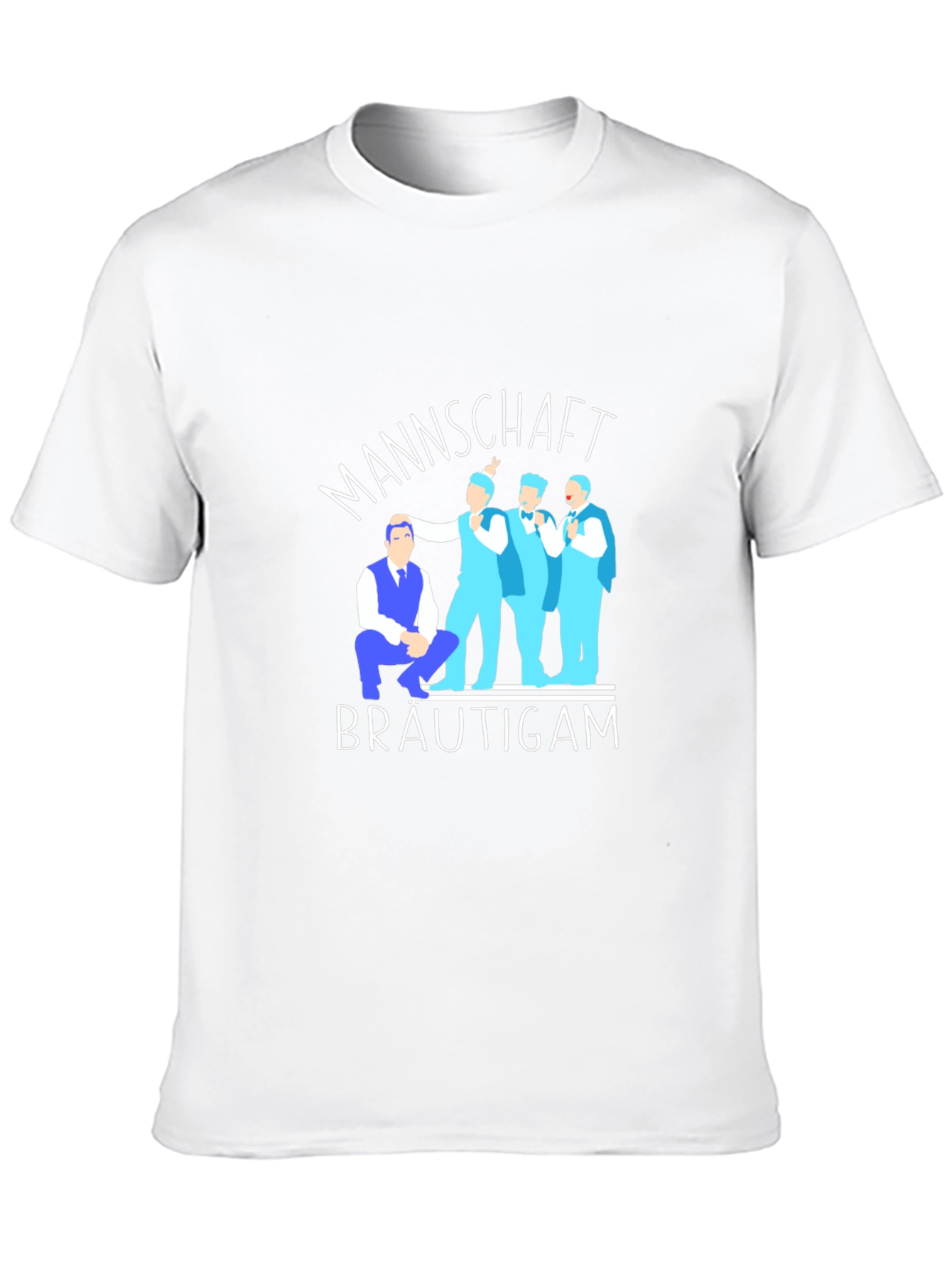 Mannschaft Bräutigam Groom Squad T-Shirt