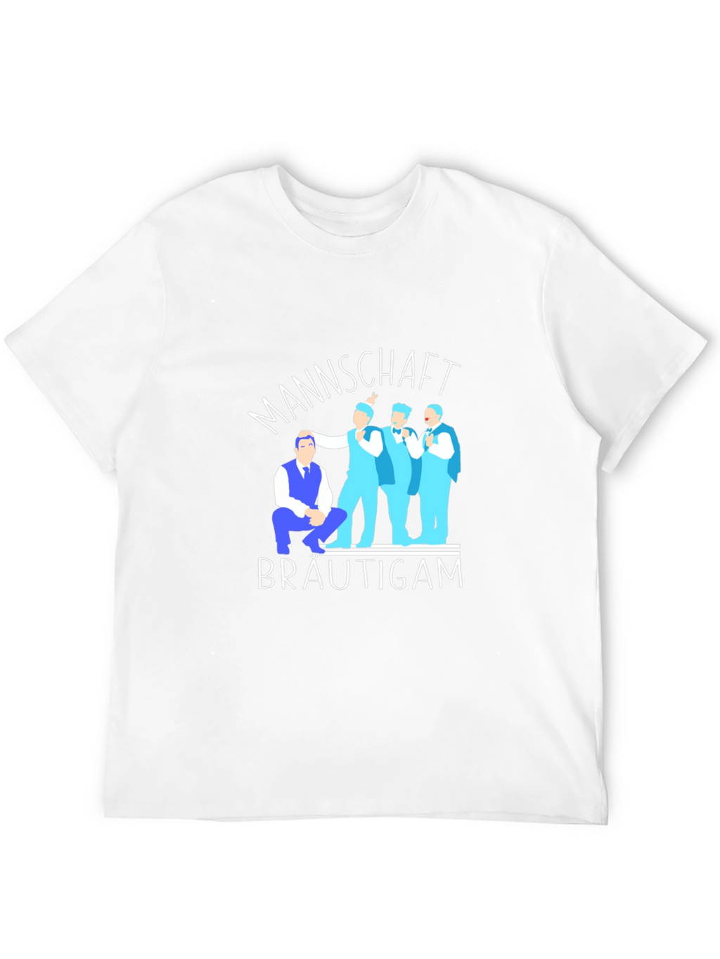 Mannschaft Bräutigam Groom Squad T-Shirt