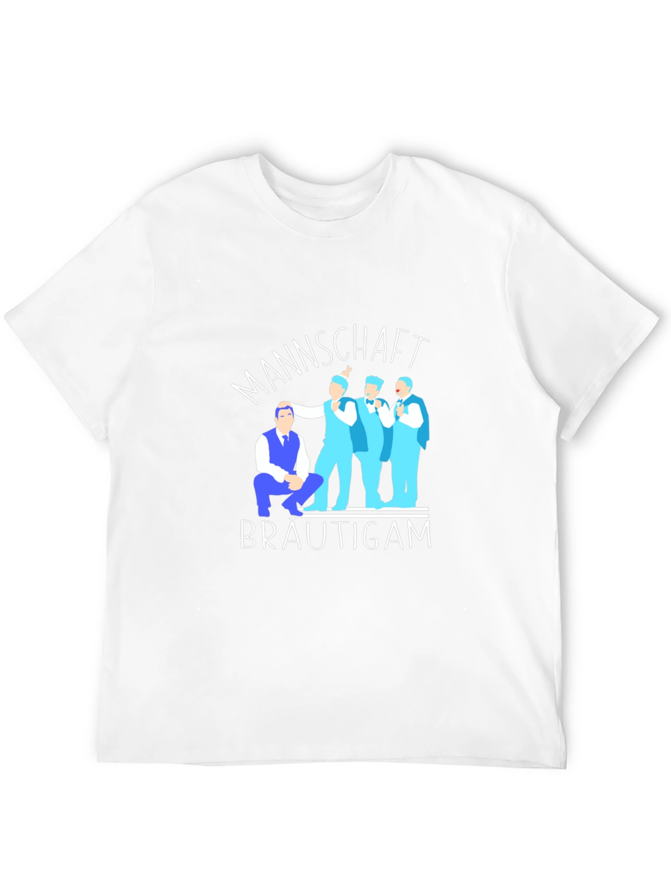 Mannschaft Bräutigam Groom Squad T-Shirt