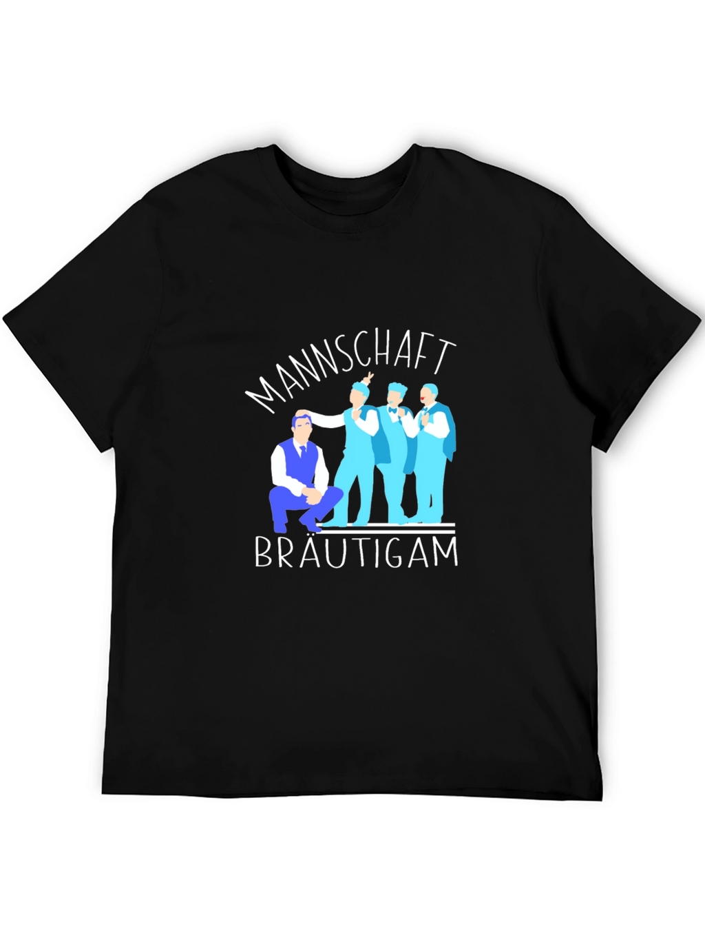 Mannschaft Bräutigam Groom Squad T-Shirt