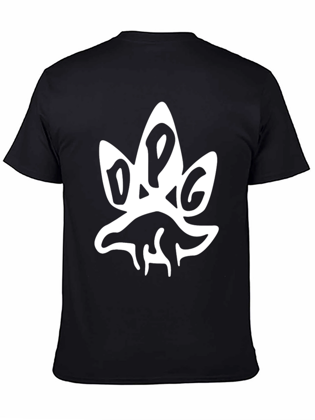 D.O.G. T-Shirt - Black Cotton Graphic Tee