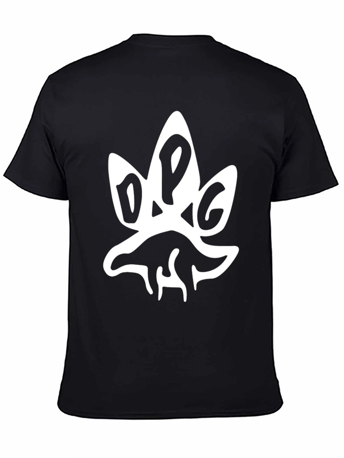 D.O.G. T-Shirt - Black Cotton Graphic Tee