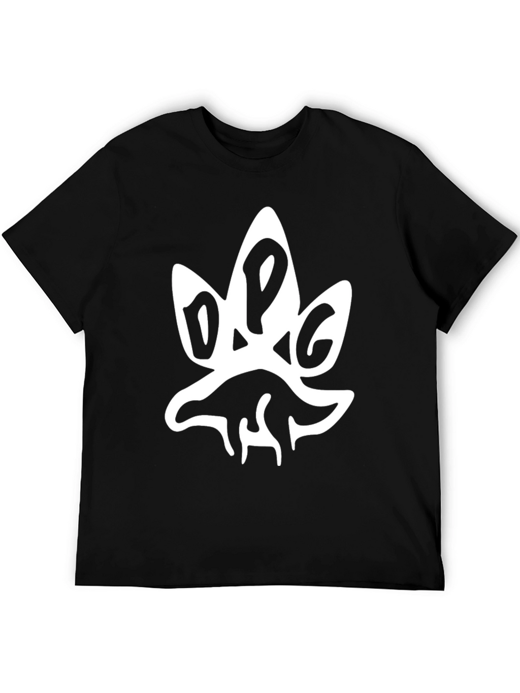 D.O.G. T-Shirt - Black Cotton Graphic Tee