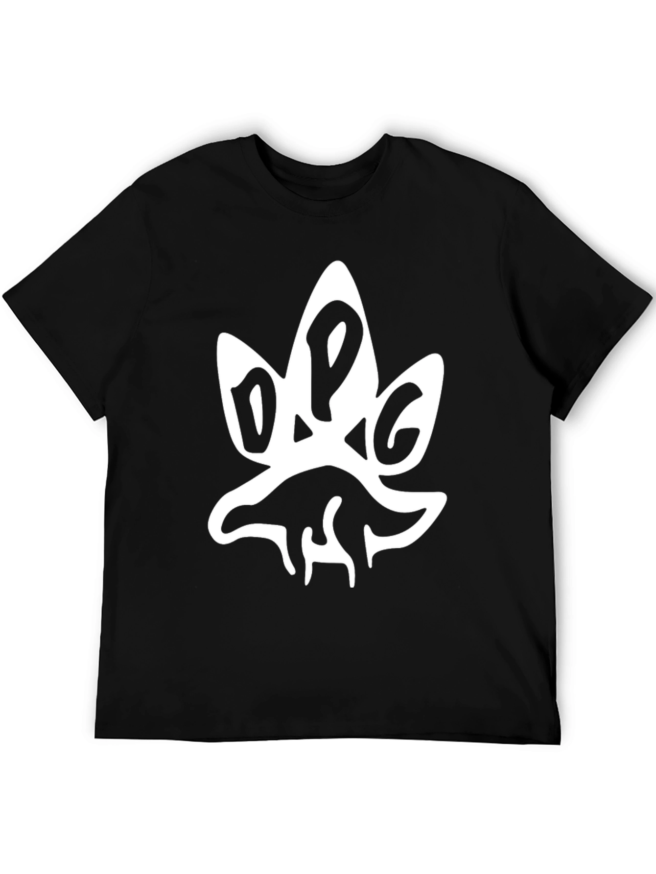 D.O.G. T-Shirt - Black Cotton Graphic Tee