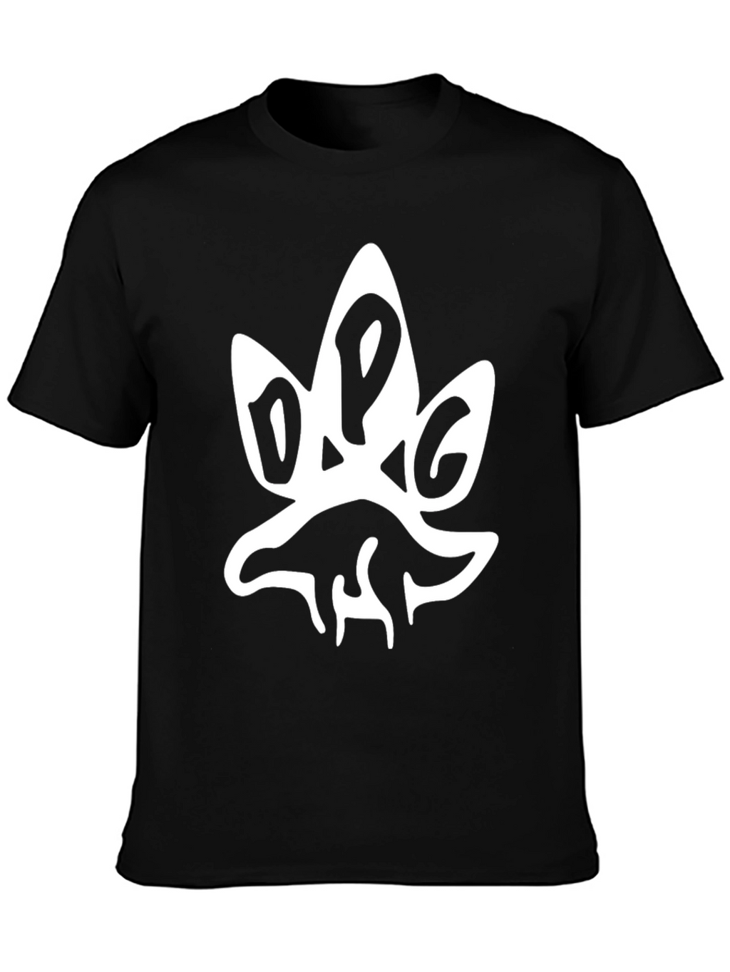 D.O.G. T-Shirt - Black Cotton Graphic Tee