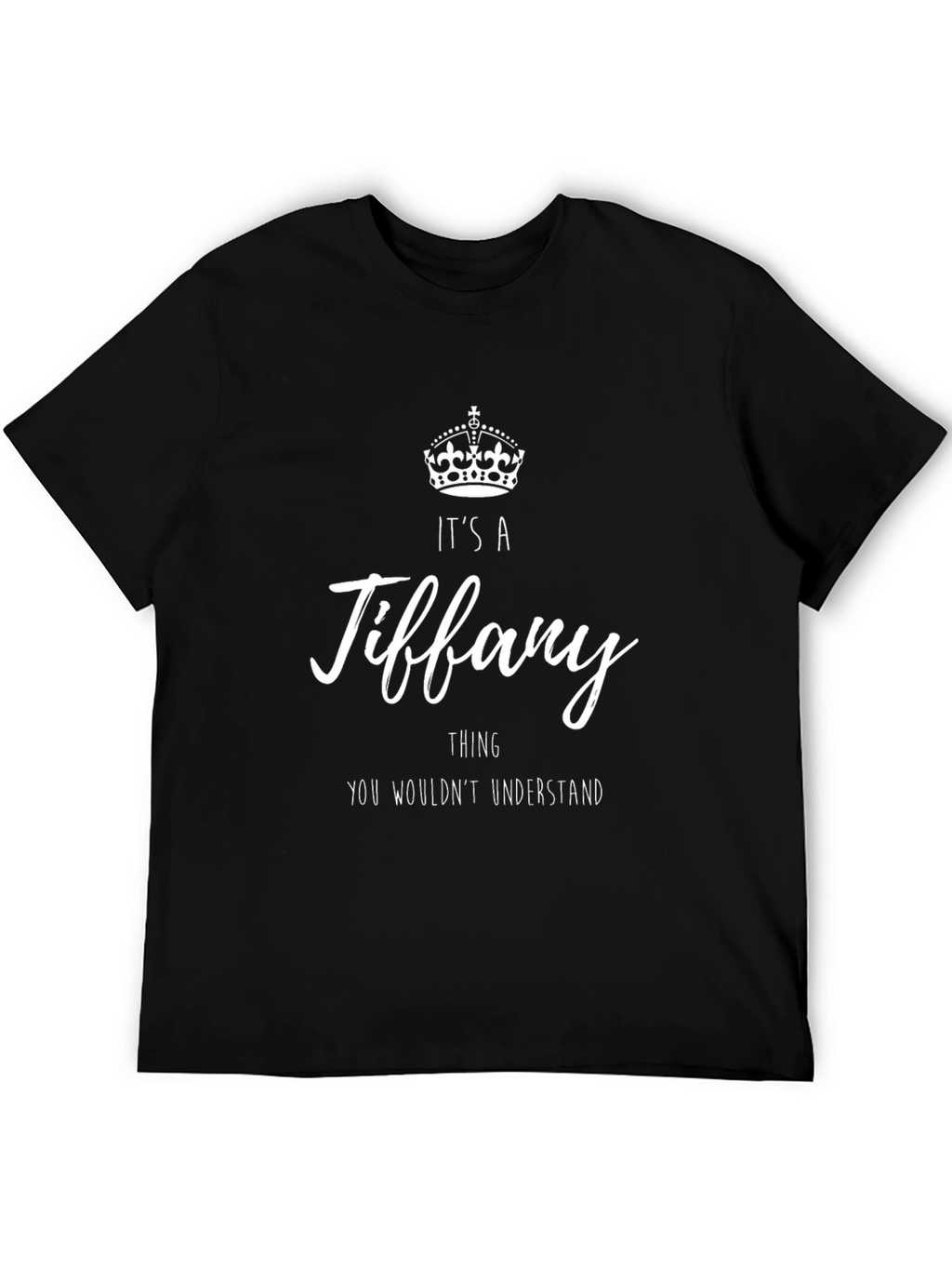 Its a Tiffany Thing T-Shirt - Black