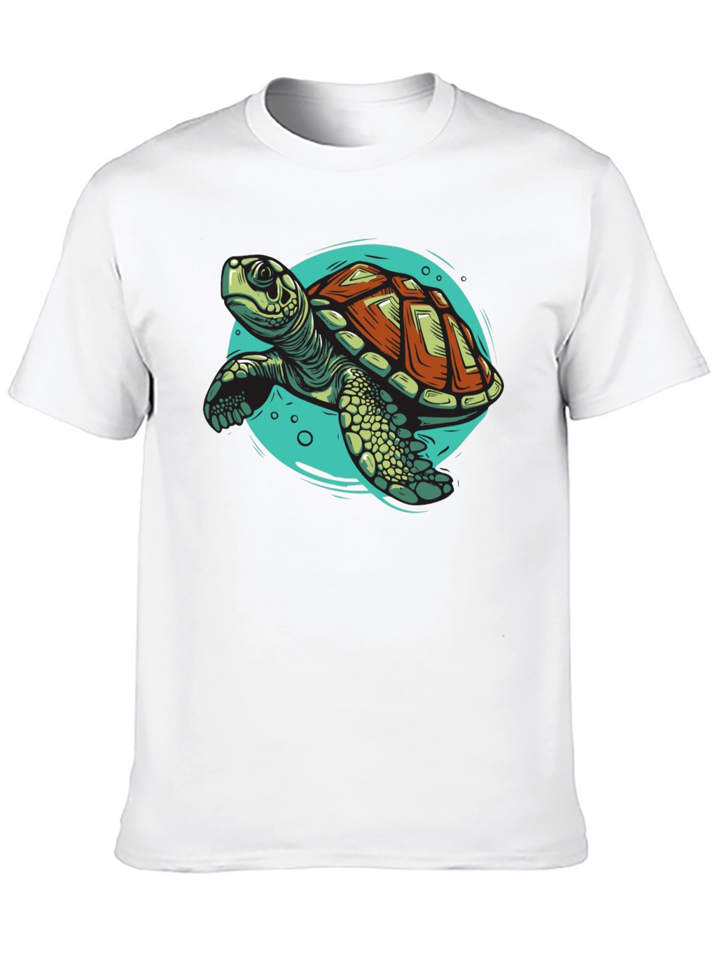 Sea Turtle Graphic Tee - Cool Ocean Design