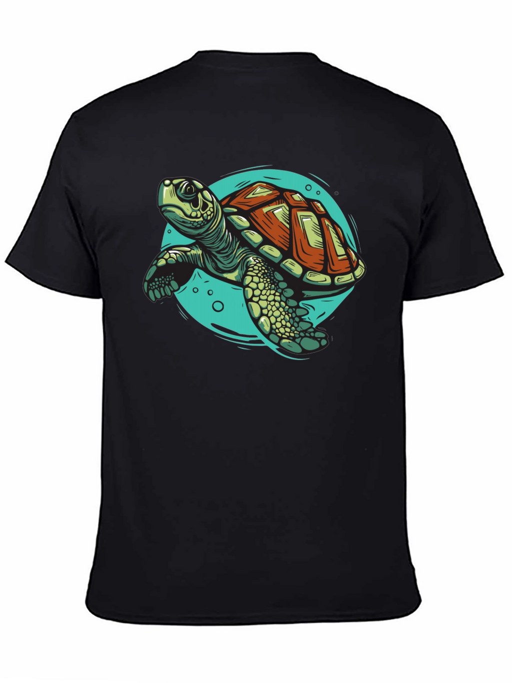 Sea Turtle Graphic Tee - Cool Ocean Design