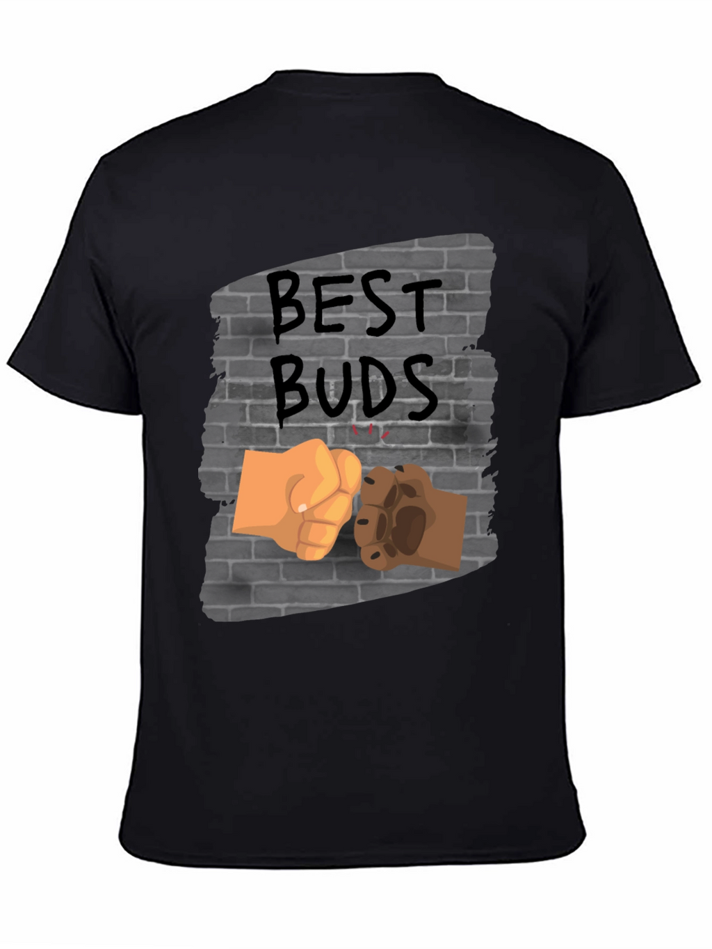 Best Buds Fist Bump Graphic Tee