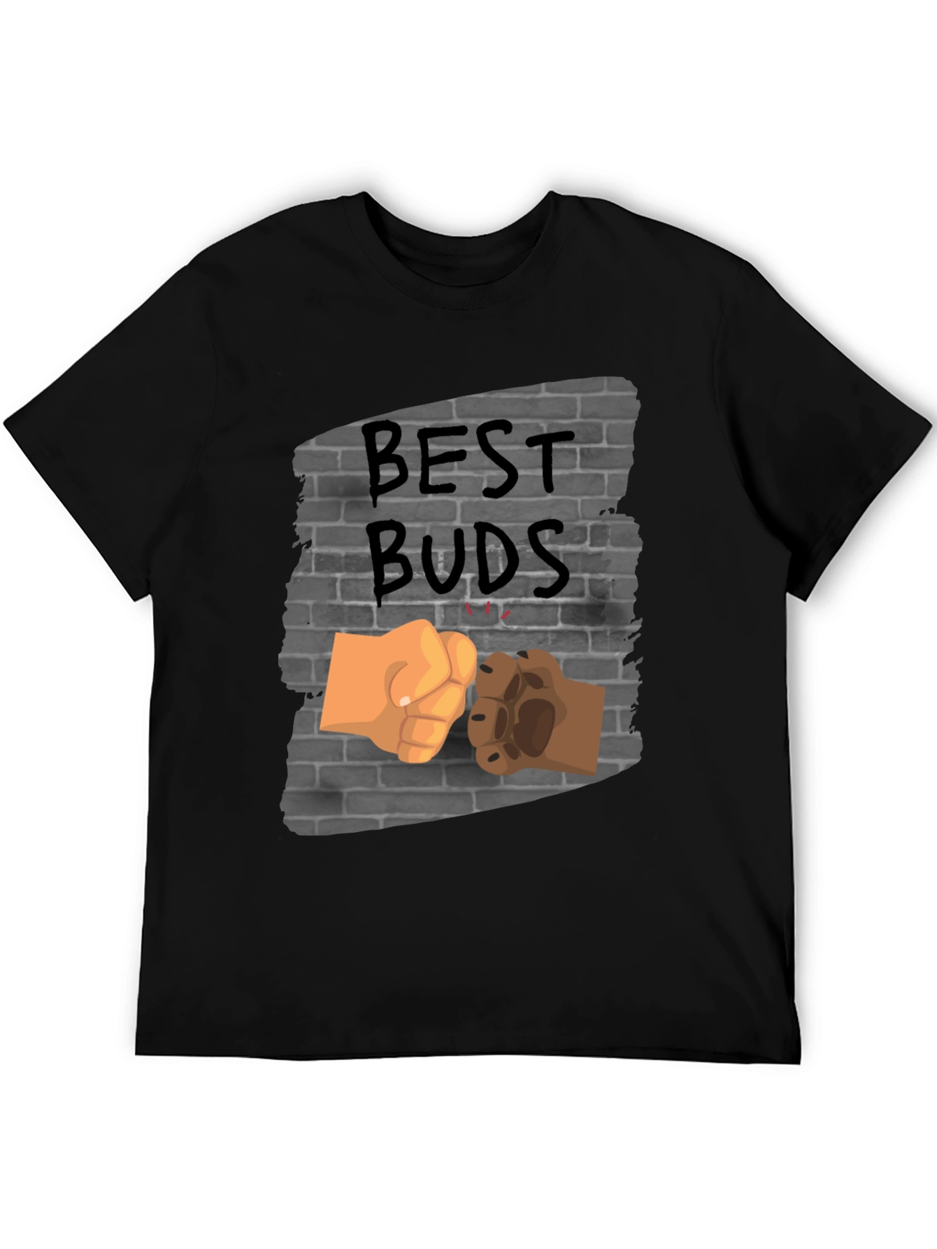 Best Buds Fist Bump Graphic Tee