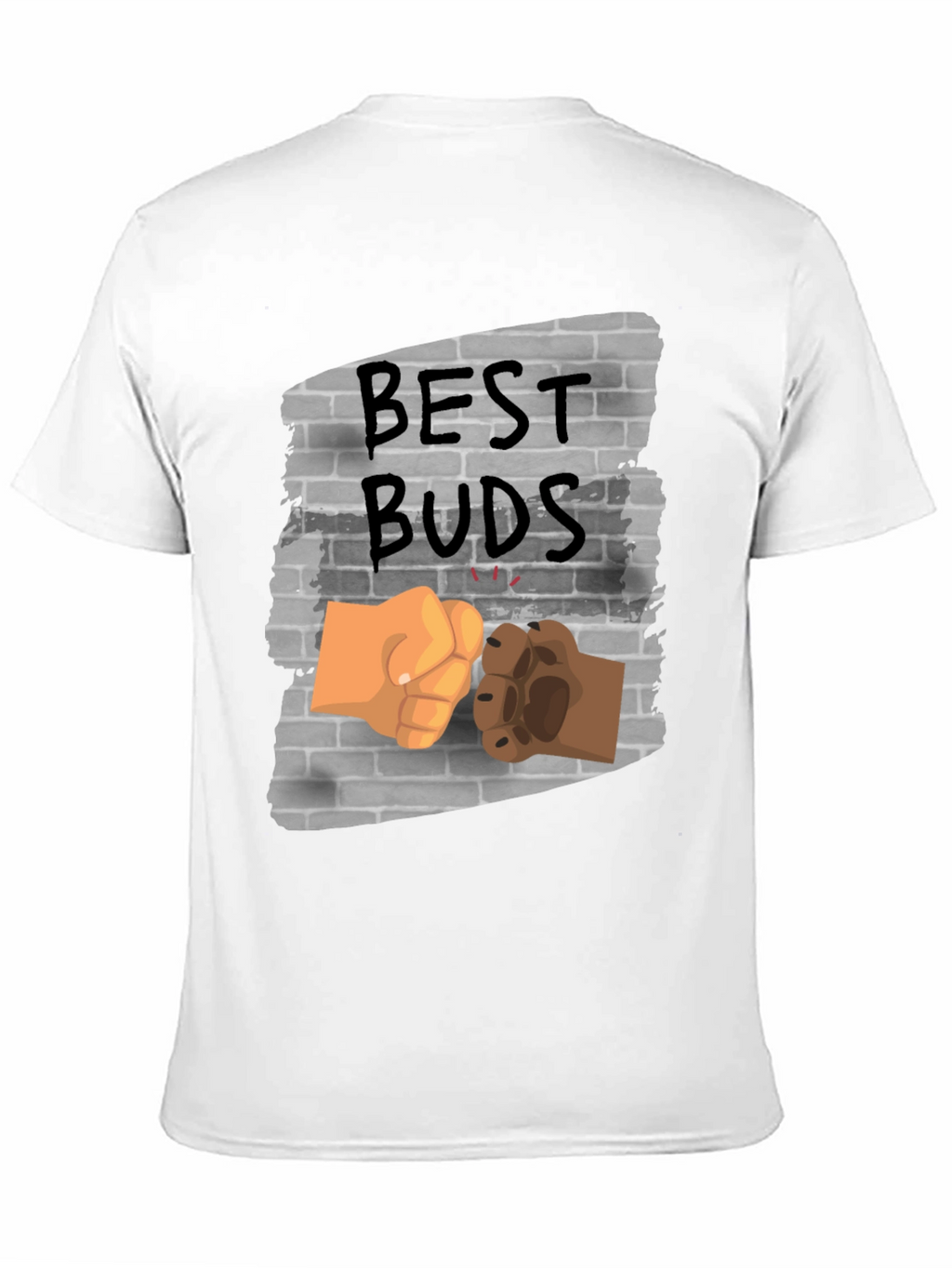 Best Buds Fist Bump Graphic Tee