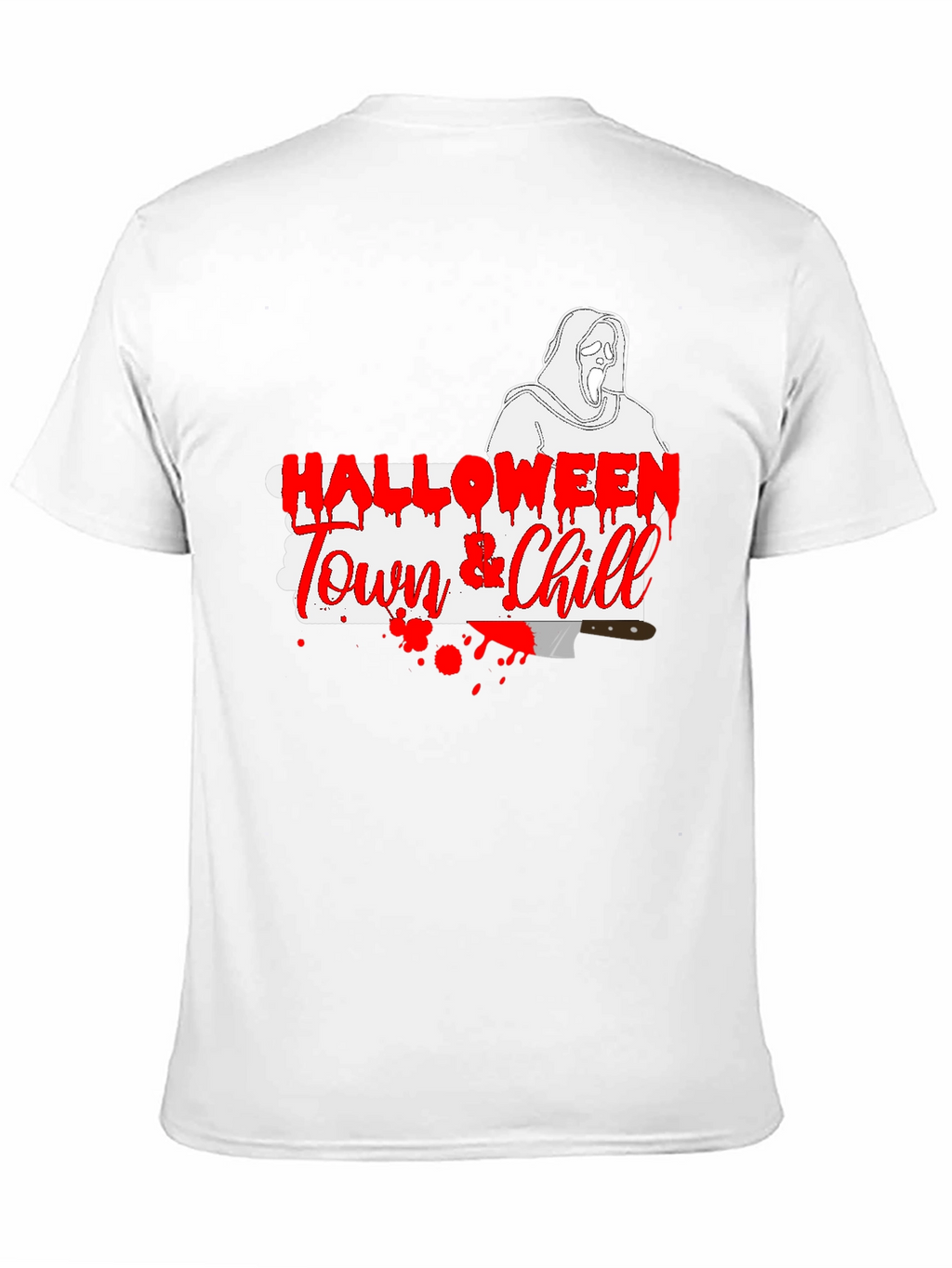 Halloween Town & Chill Graphic T-Shirt