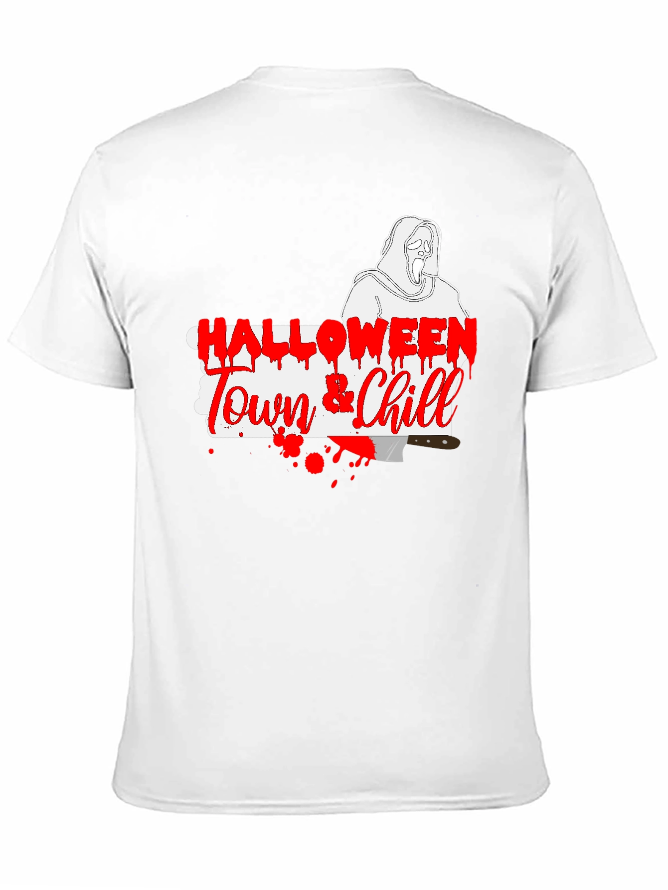 Halloween Town & Chill Graphic T-Shirt