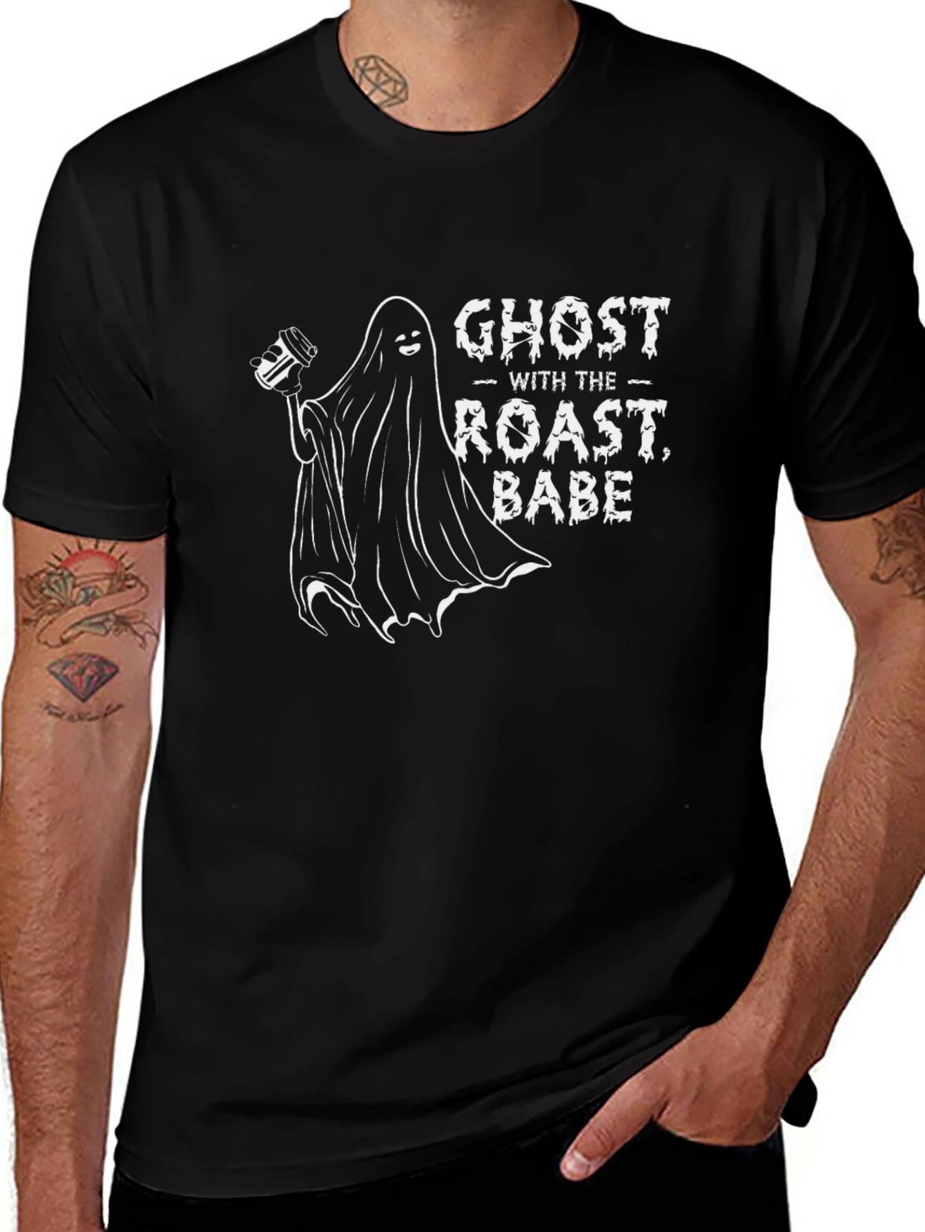 Ghost With the Roast Babe T-Shirt