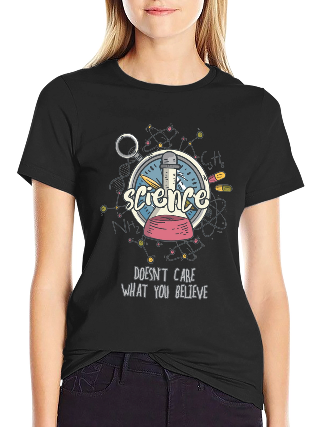 Science Doesnt Care What You Believe T-Shirt