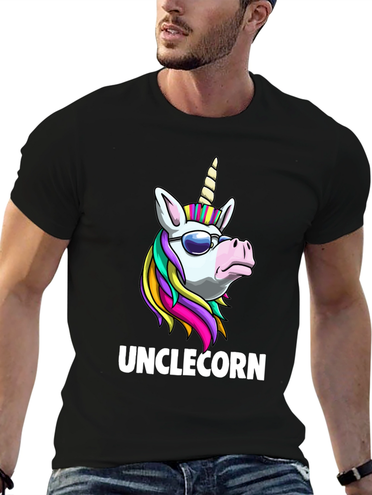 Unclecorn T-Shirt - Funny Unicorn Design