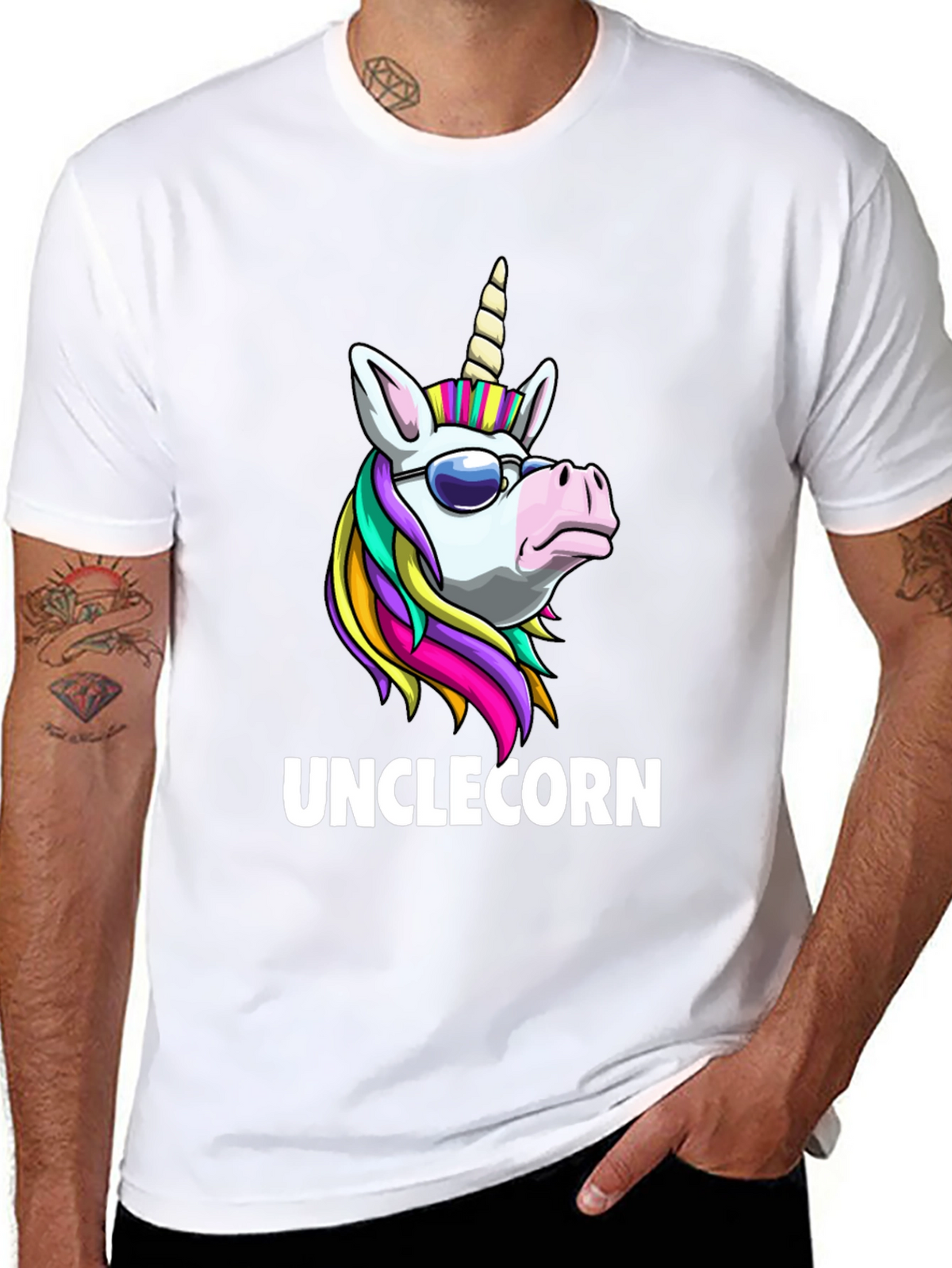 Unclecorn T-Shirt - Funny Unicorn Design