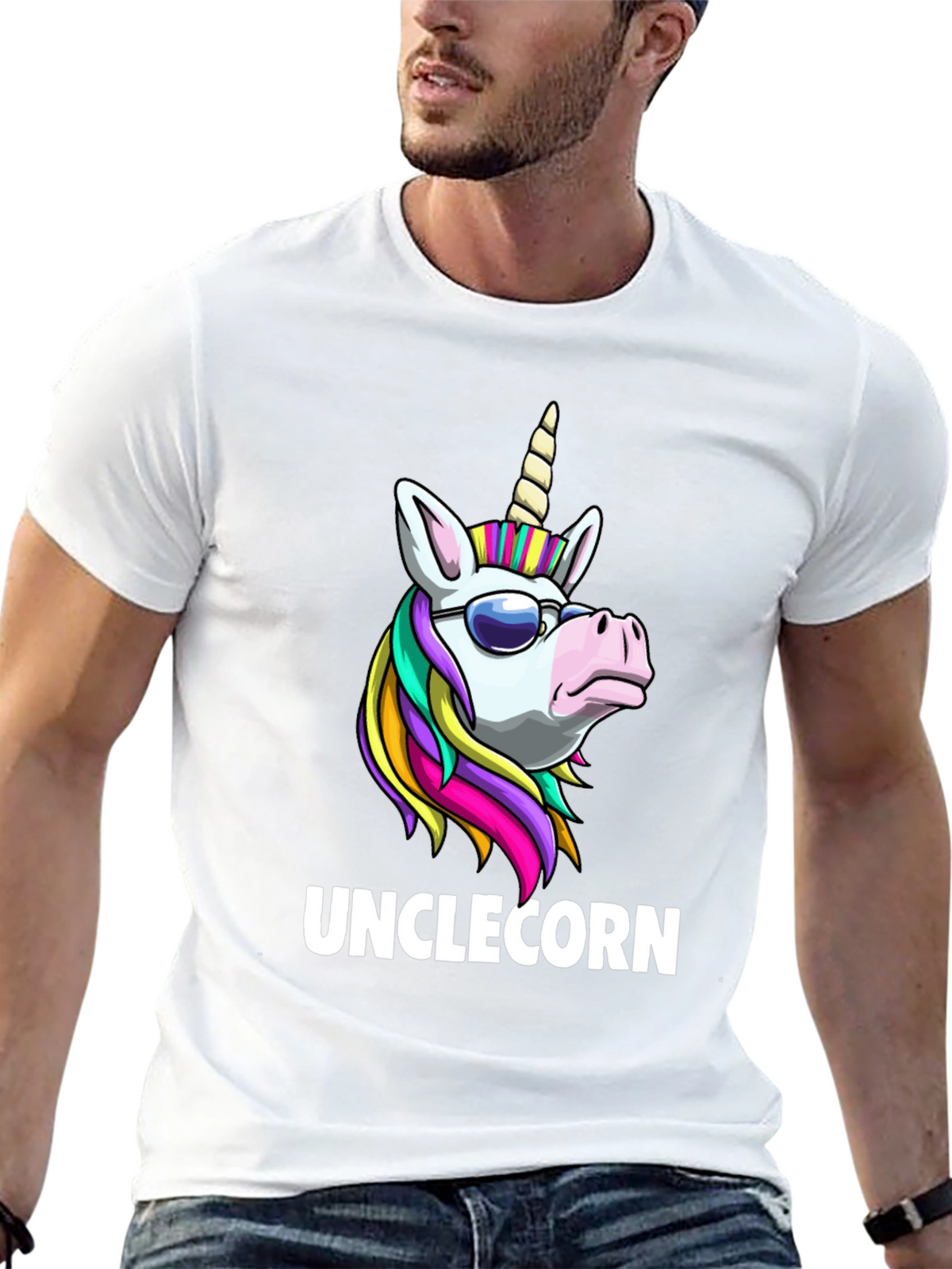 Unclecorn T-Shirt - Funny Unicorn Design