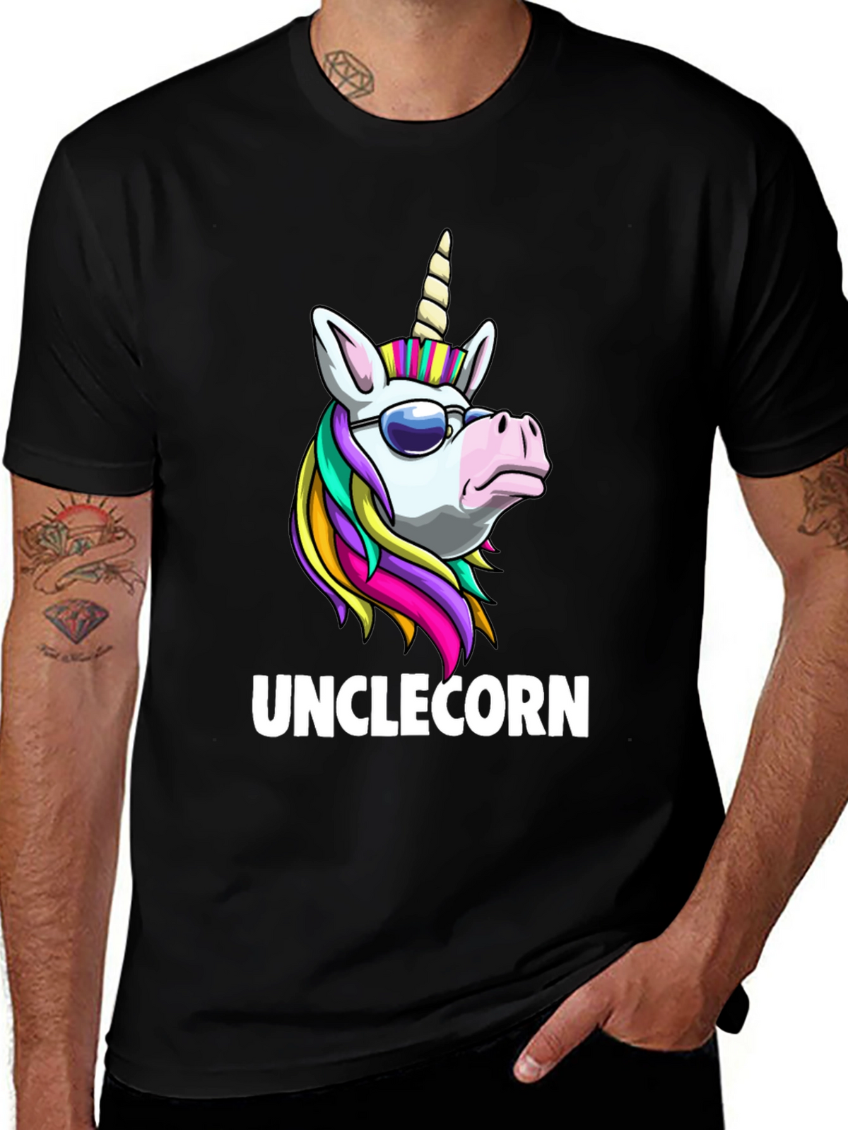 Unclecorn T-Shirt - Funny Unicorn Design