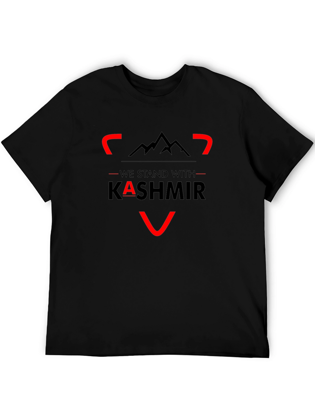 We Stand With Kashmir Graphic Tee