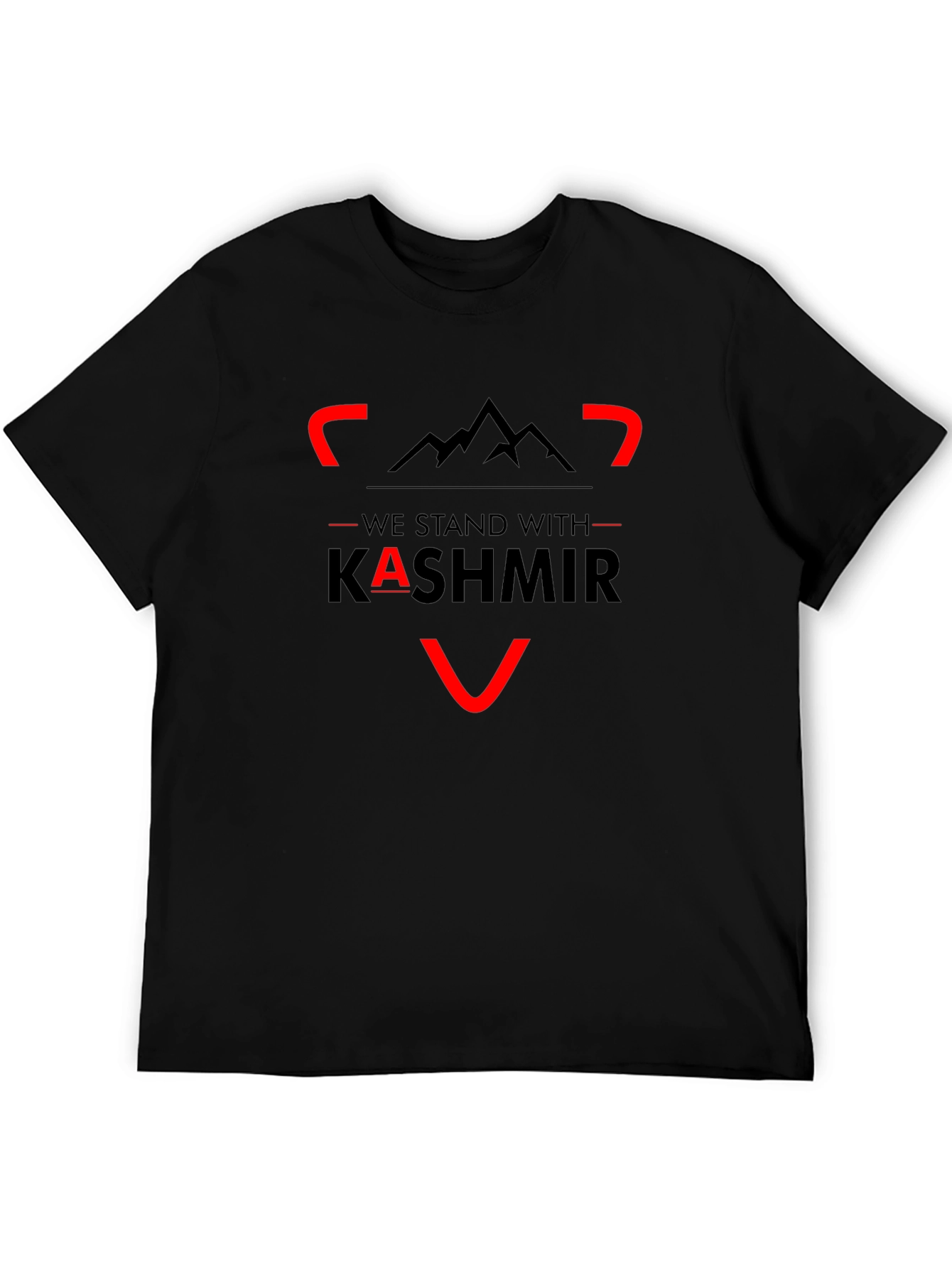 We Stand With Kashmir Graphic Tee