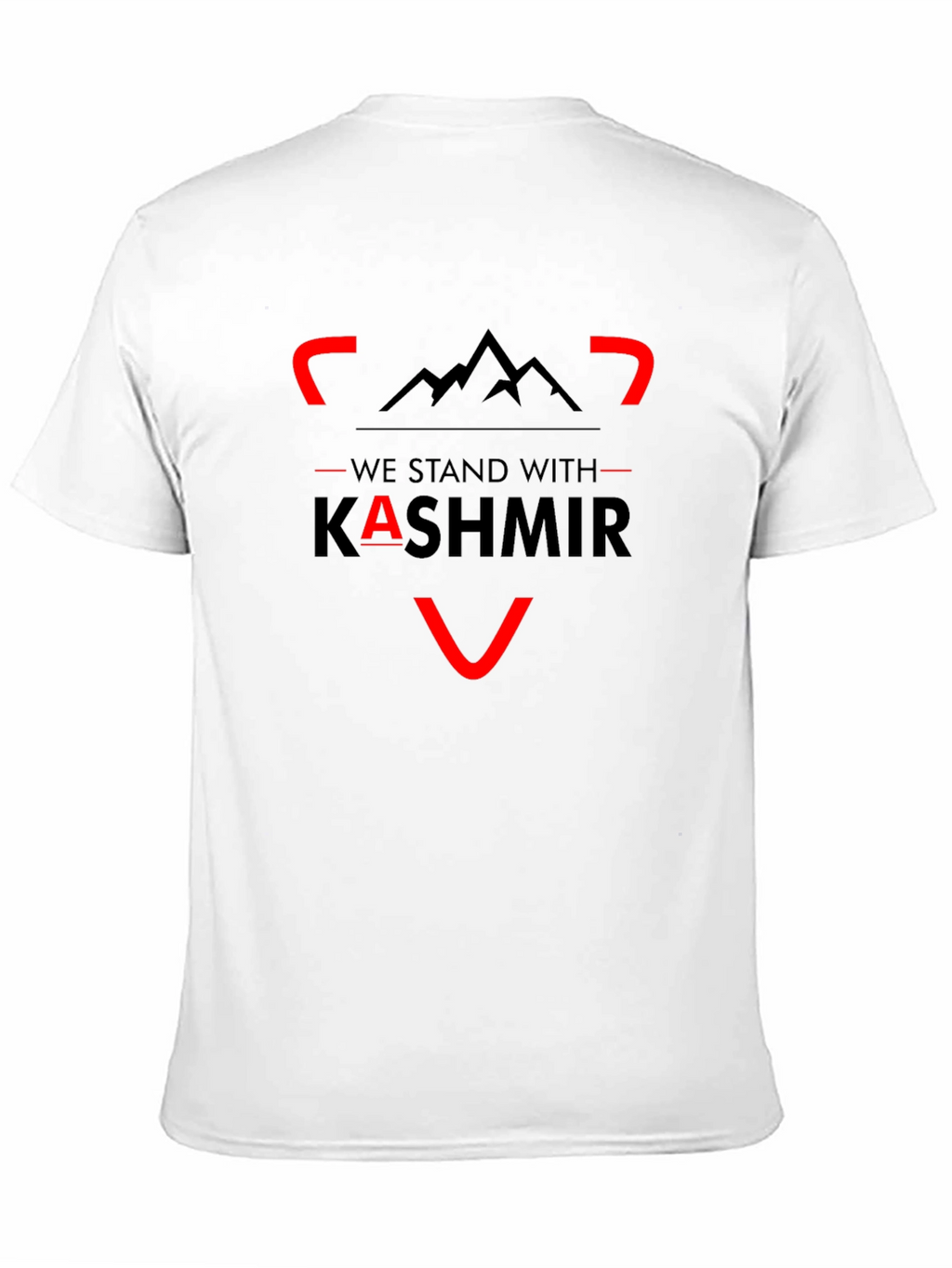 We Stand With Kashmir Graphic Tee