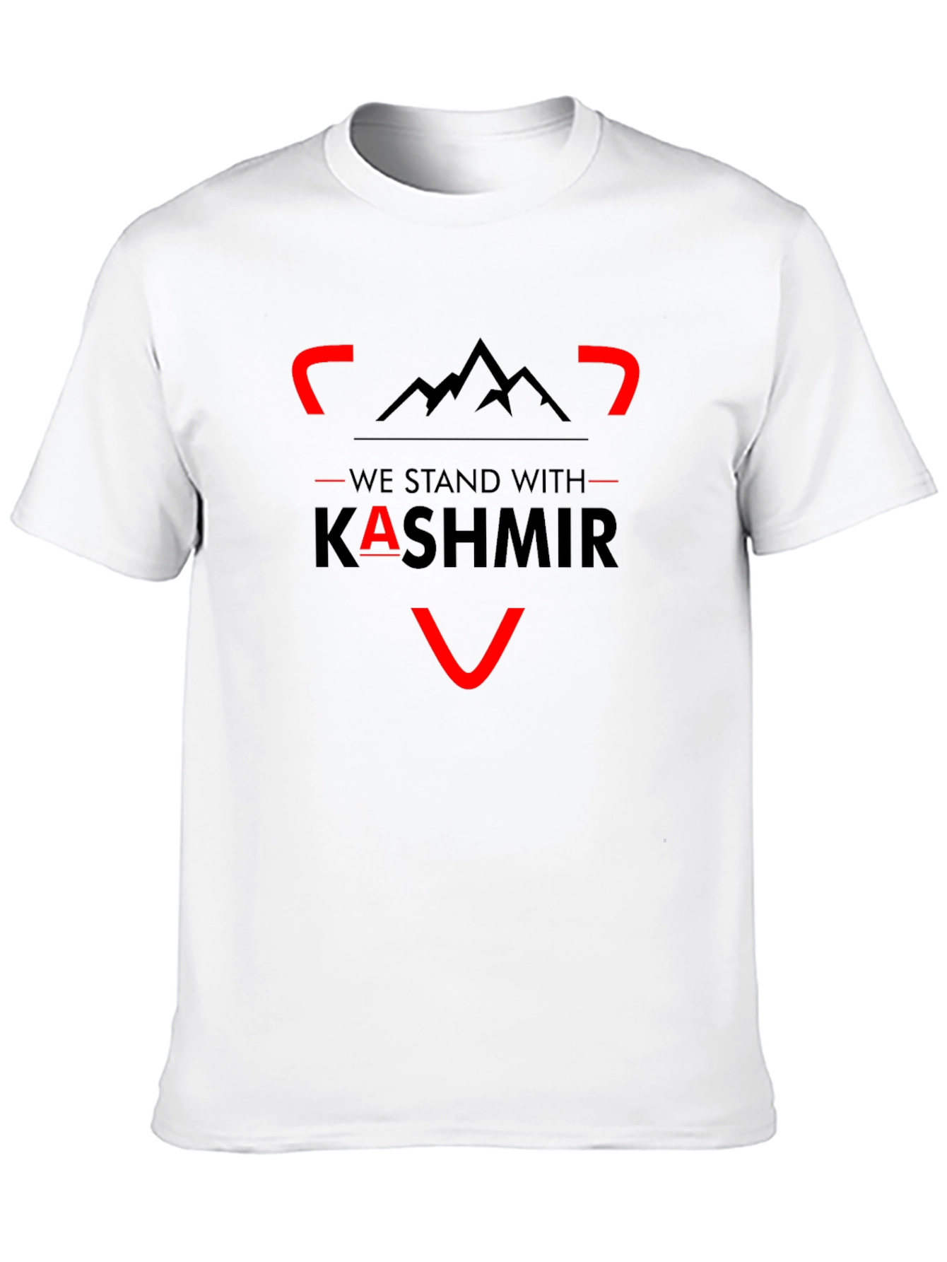 We Stand With Kashmir Graphic Tee