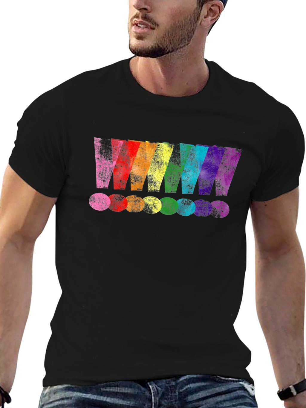 Rainbow Exclamation T-Shirt