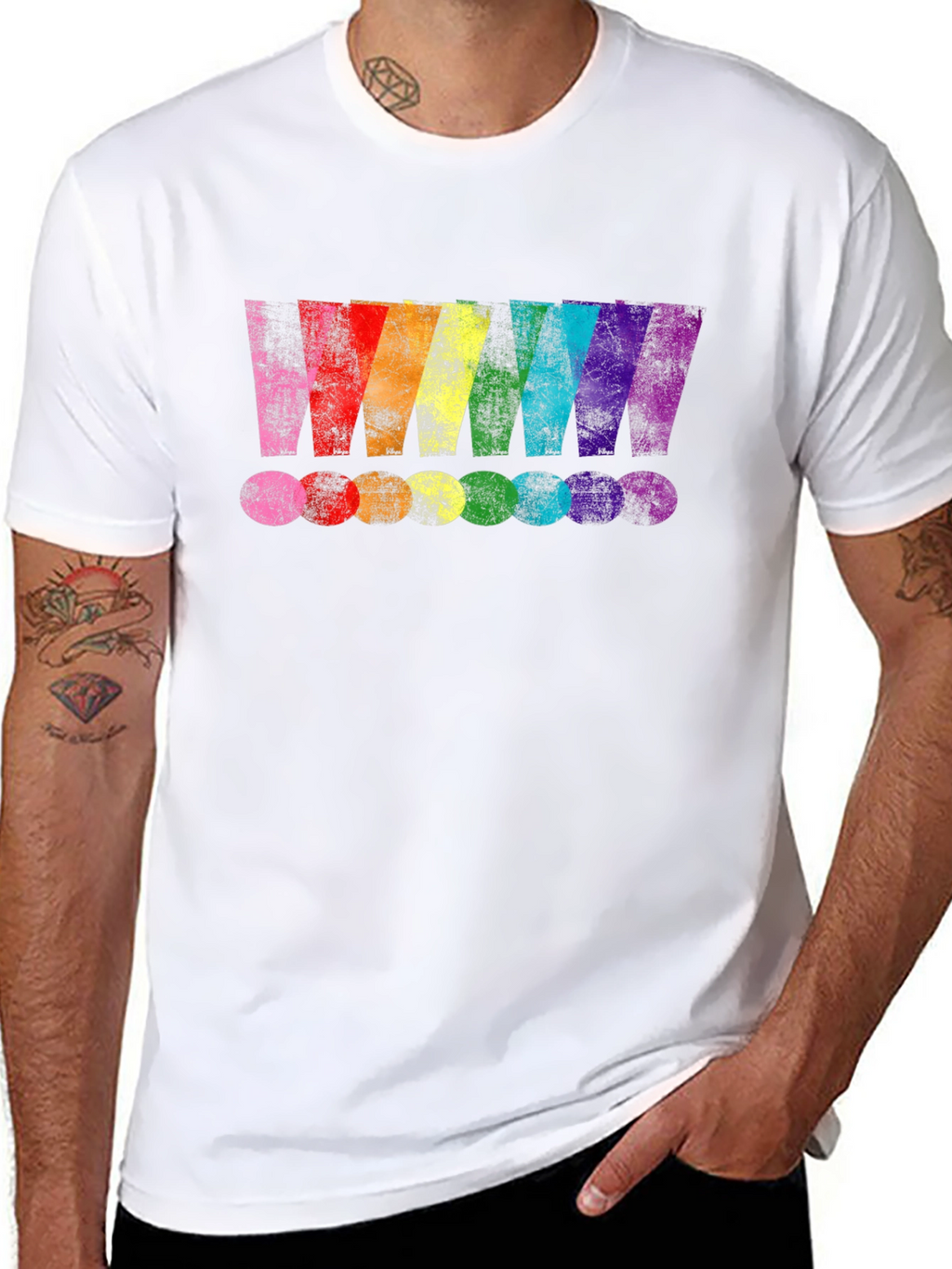 Rainbow Exclamation T-Shirt