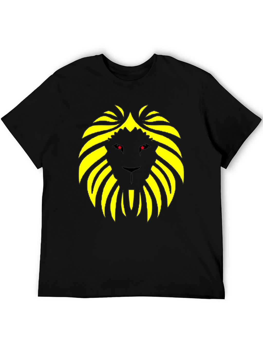 Lion Graphic Tee - Bold & Stylish Black T-Shirt