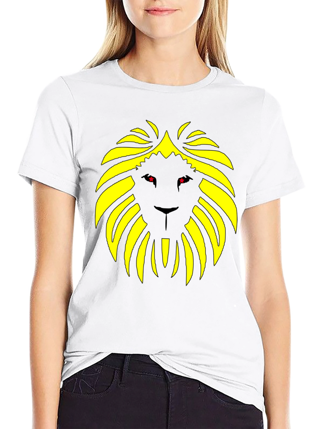 Lion Graphic Tee - Bold & Stylish Black T-Shirt