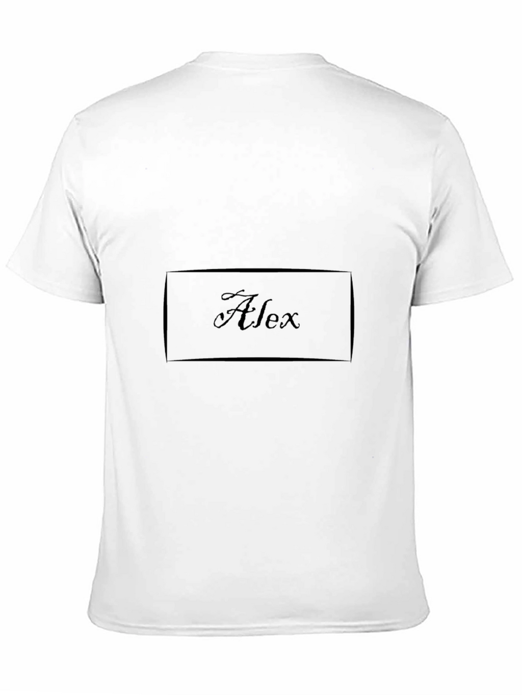 Mens Black Alex Graphic T-Shirt