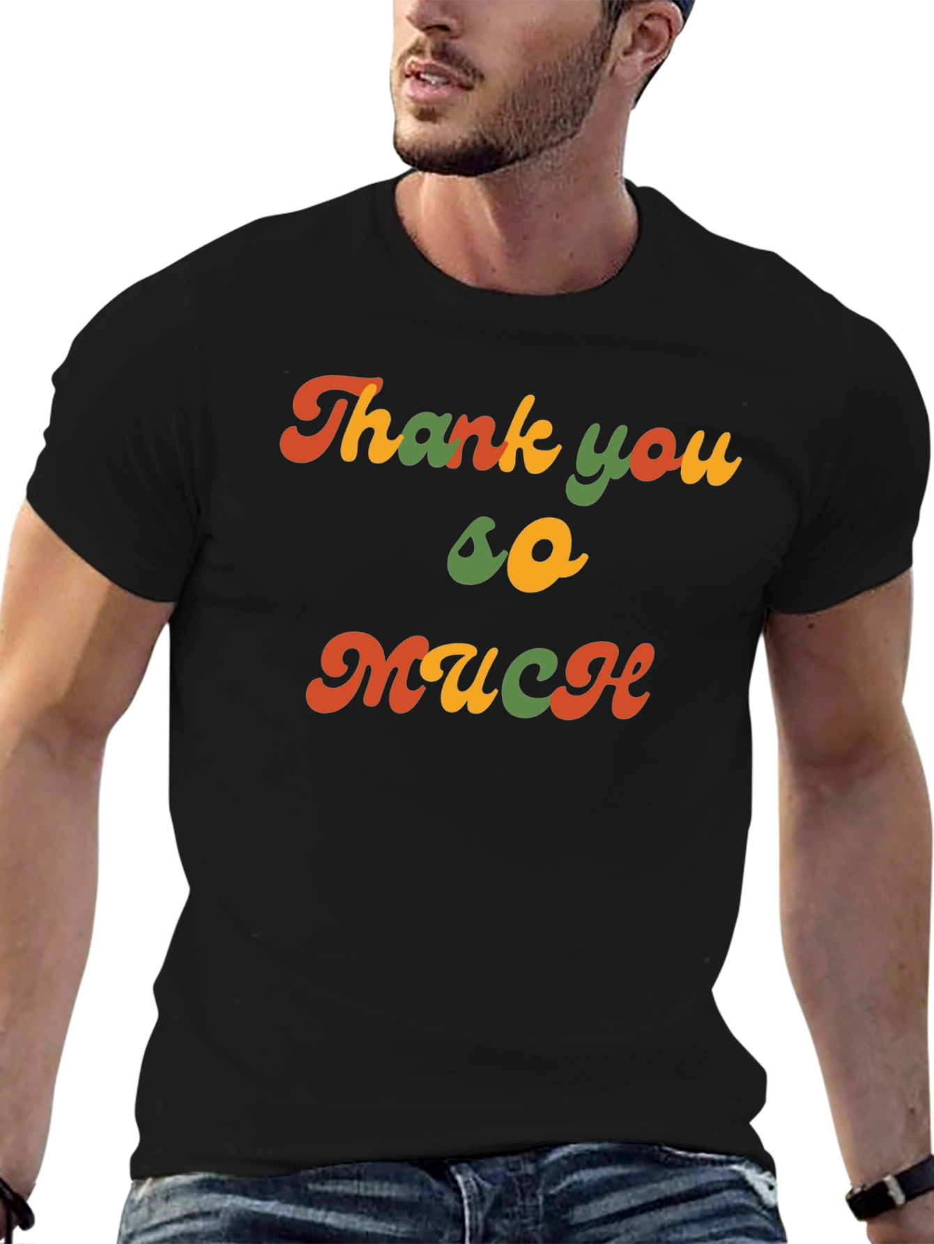 Retro Thank You So Much Graphic Tee