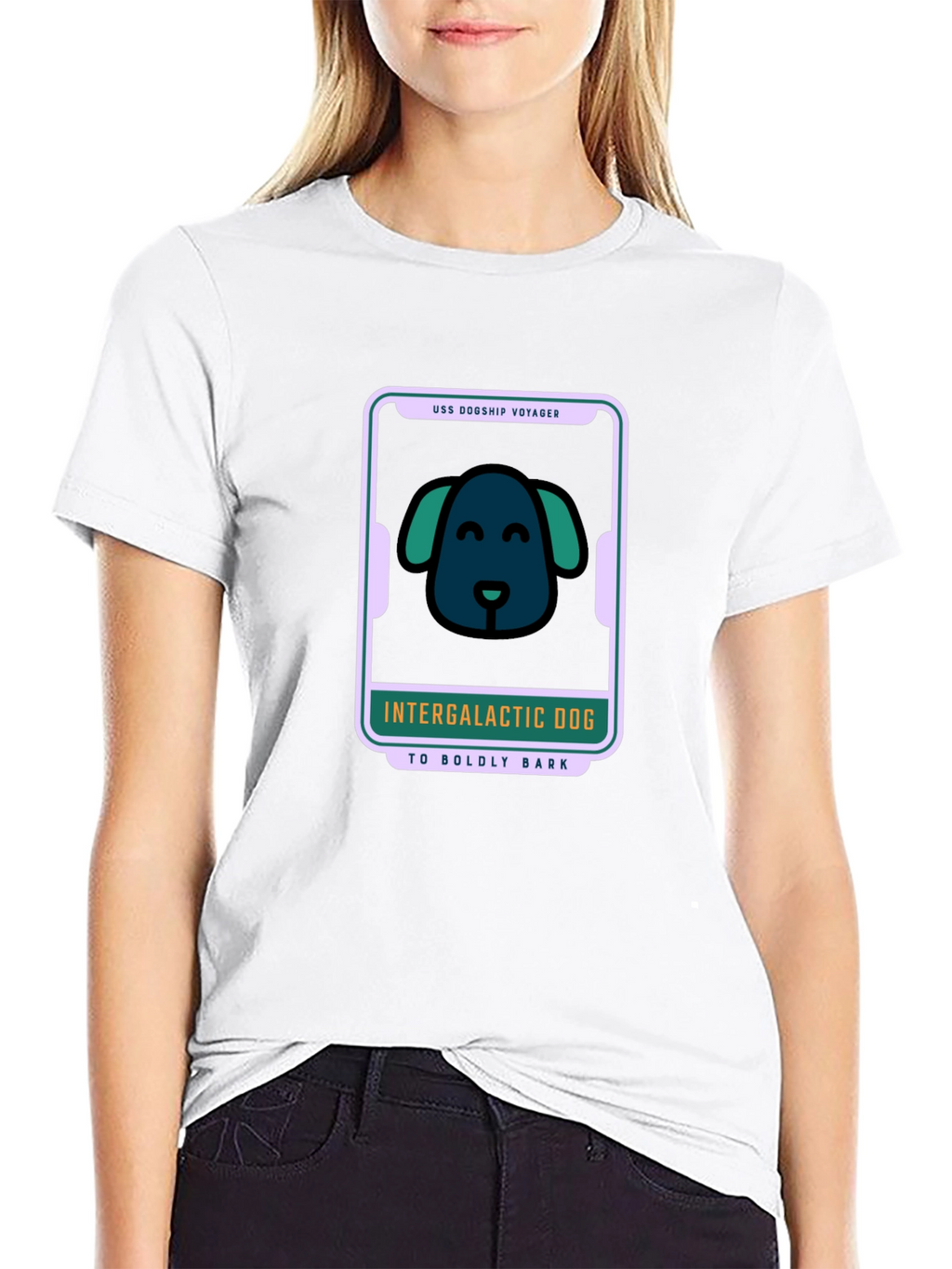 Intergalactic Dog T-Shirt - Space Voyage