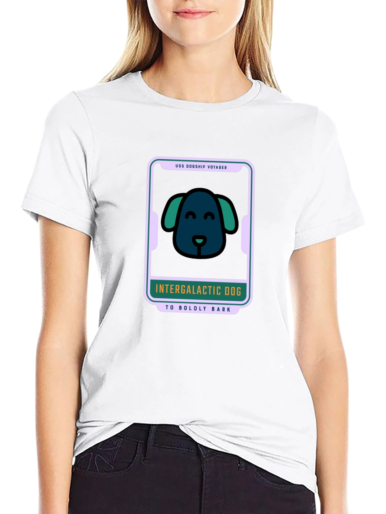 Intergalactic Dog T-Shirt - Space Voyage