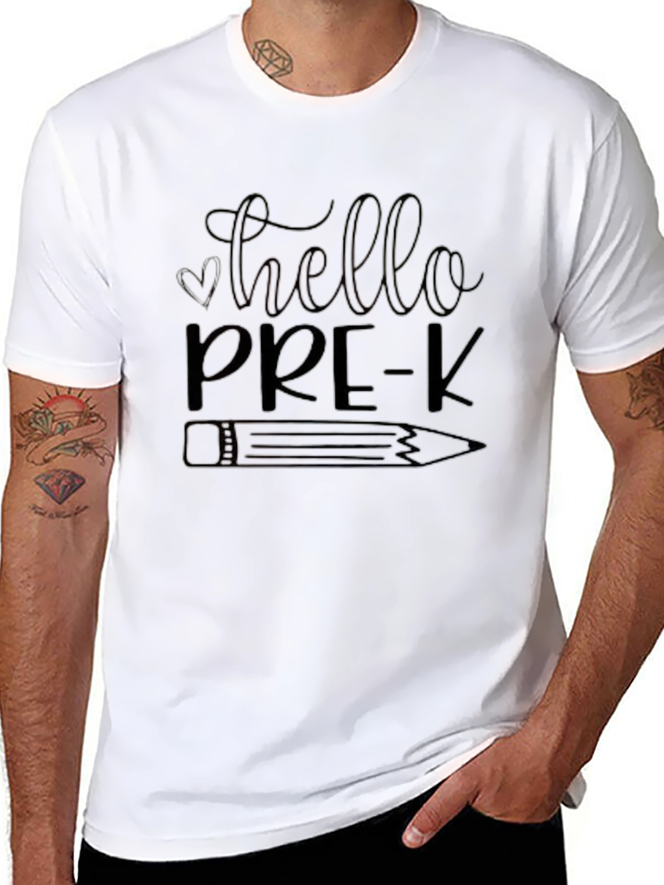 Hello Pre-K Teacher T-Shirt
