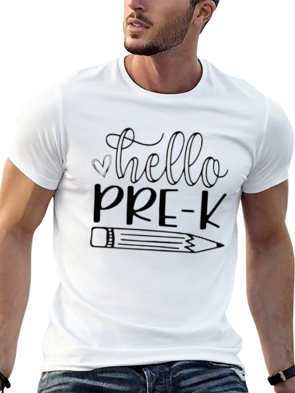 Hello Pre-K Teacher T-Shirt