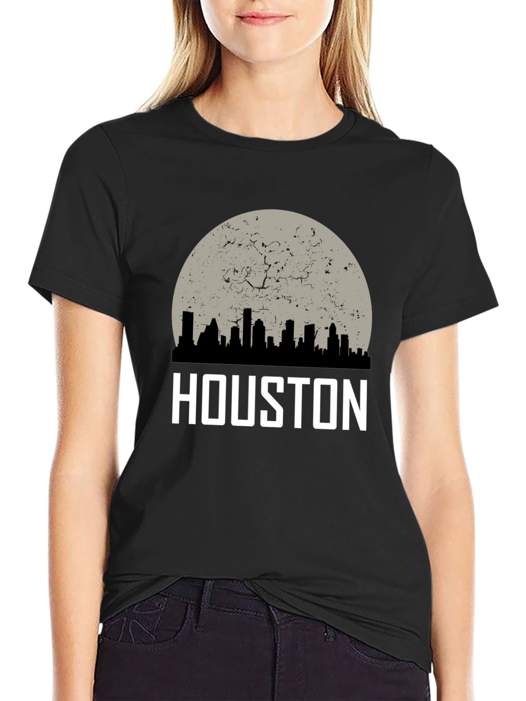 Houston Skyline Graphic T-Shirt