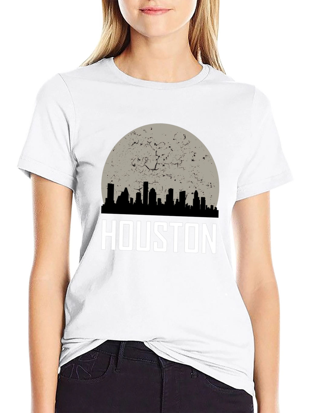 Houston Skyline Graphic T-Shirt
