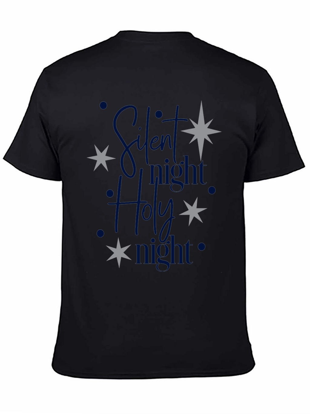 Silent Night Holy Night Christmas Graphic Tee