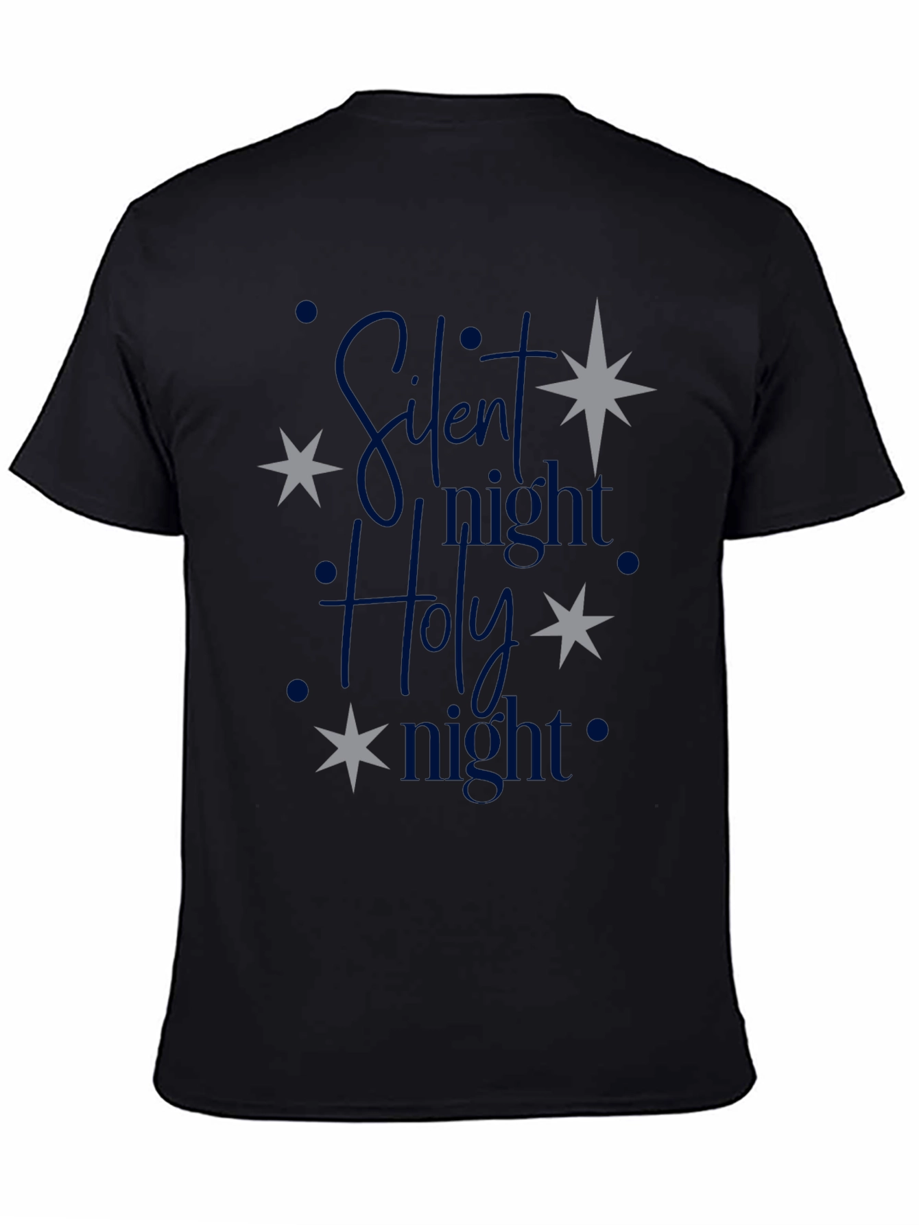 Silent Night Holy Night Christmas Graphic Tee