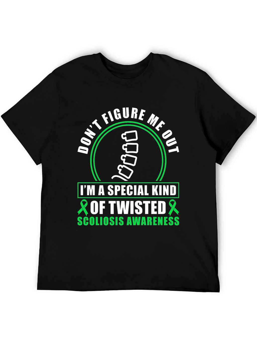 Twisted Scoliosis Awareness T-Shirt