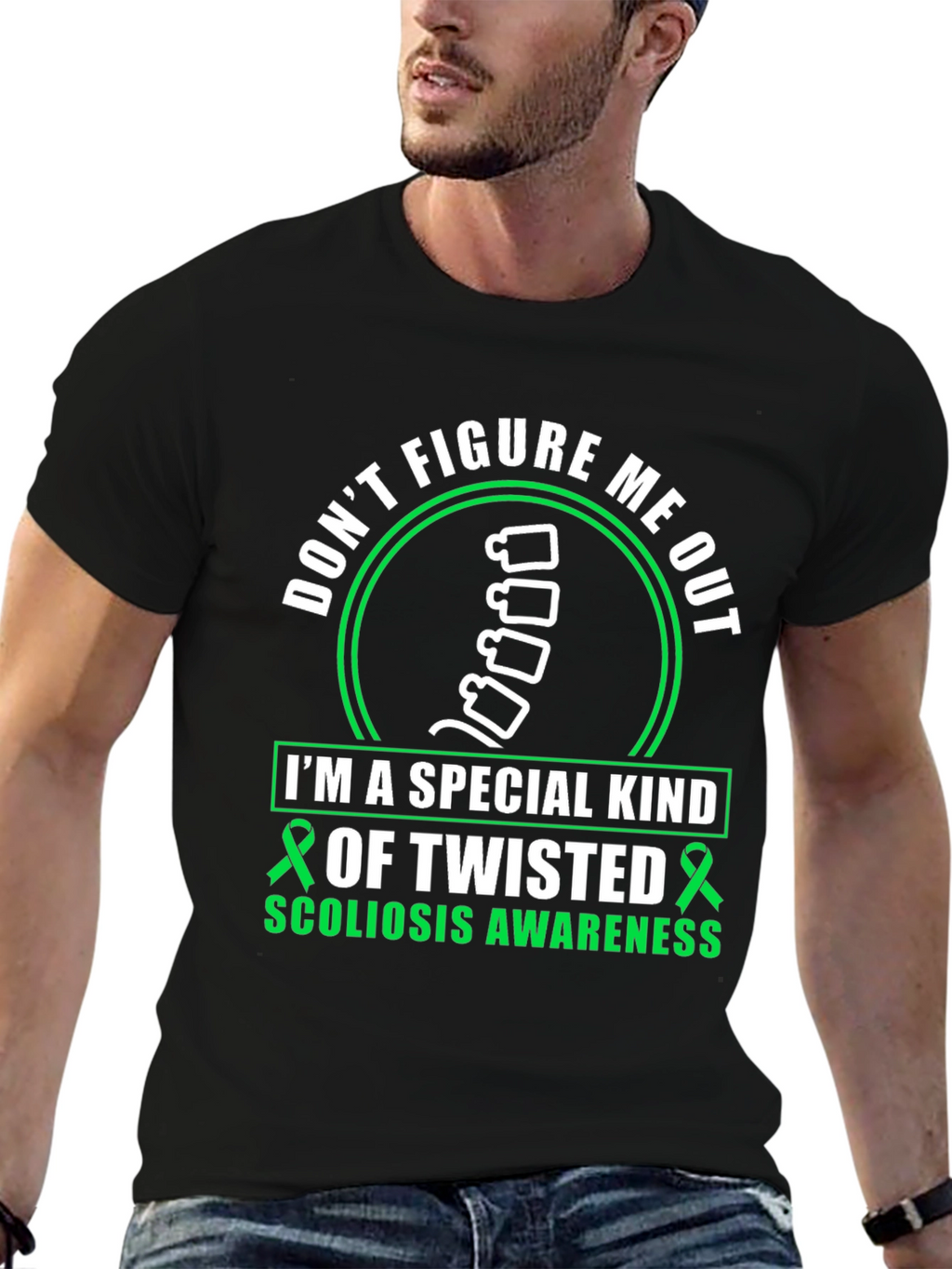 Twisted Scoliosis Awareness T-Shirt