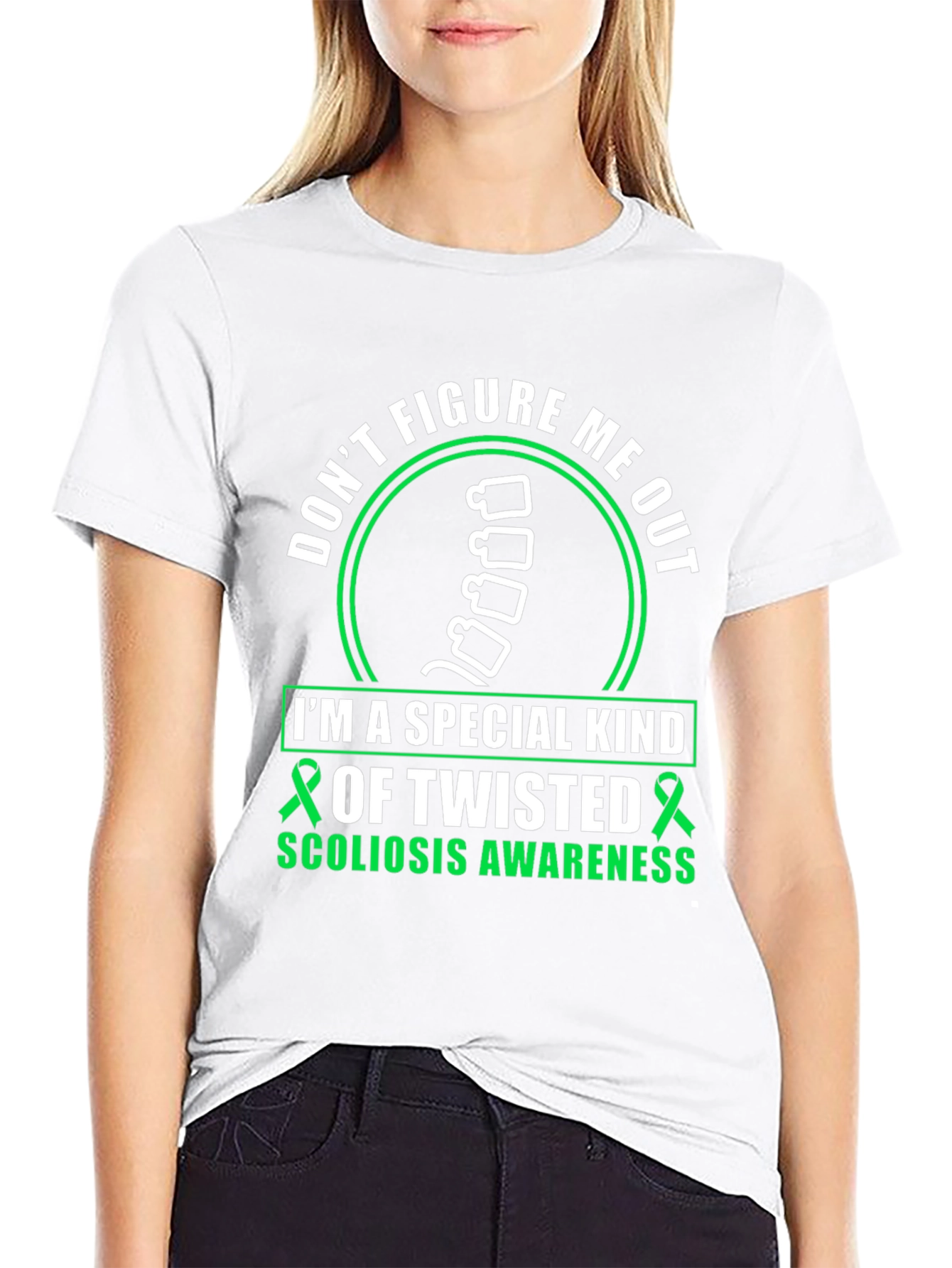 Twisted Scoliosis Awareness T-Shirt