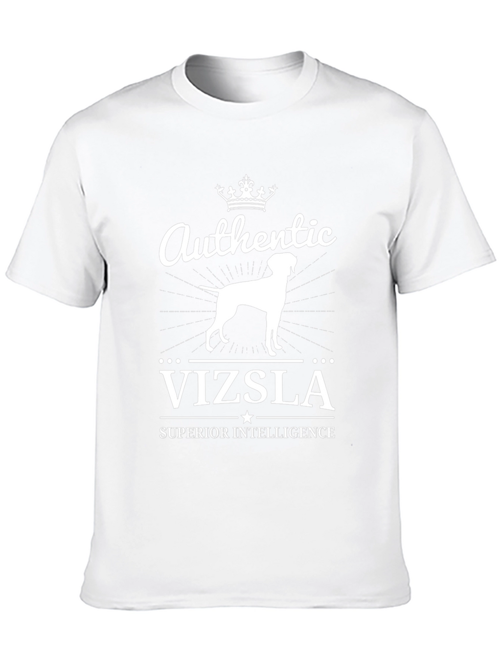 Authentic Vizsla Superior Intelligence T-Shirt