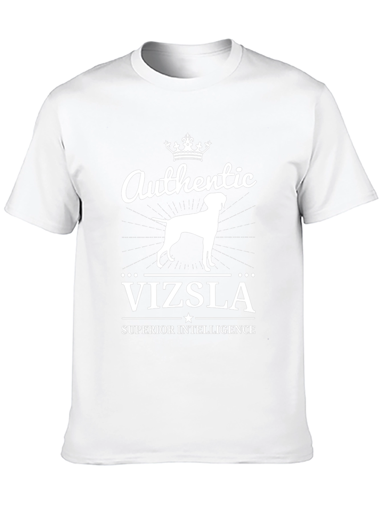 Authentic Vizsla Superior Intelligence T-Shirt