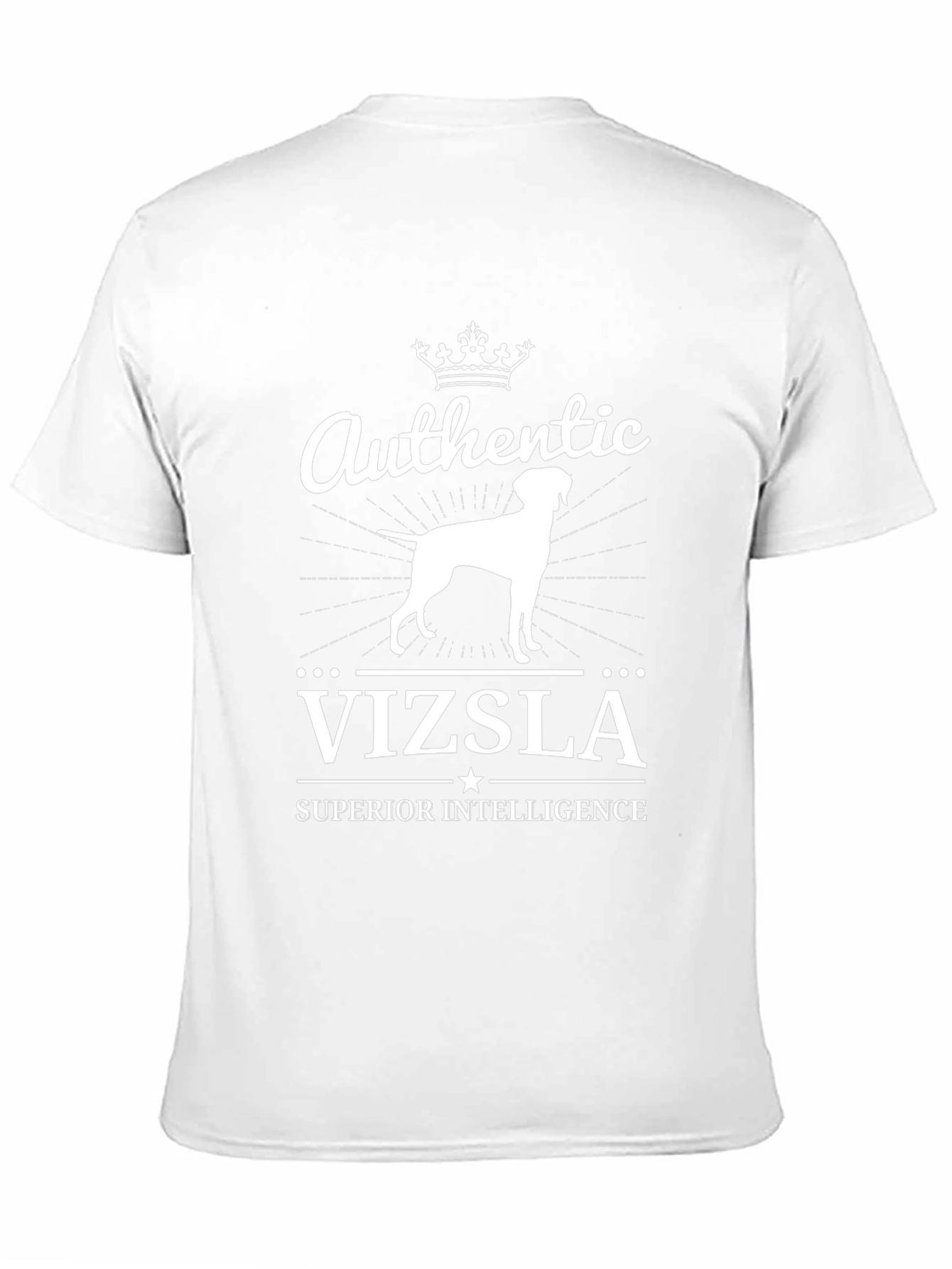 Authentic Vizsla Superior Intelligence T-Shirt