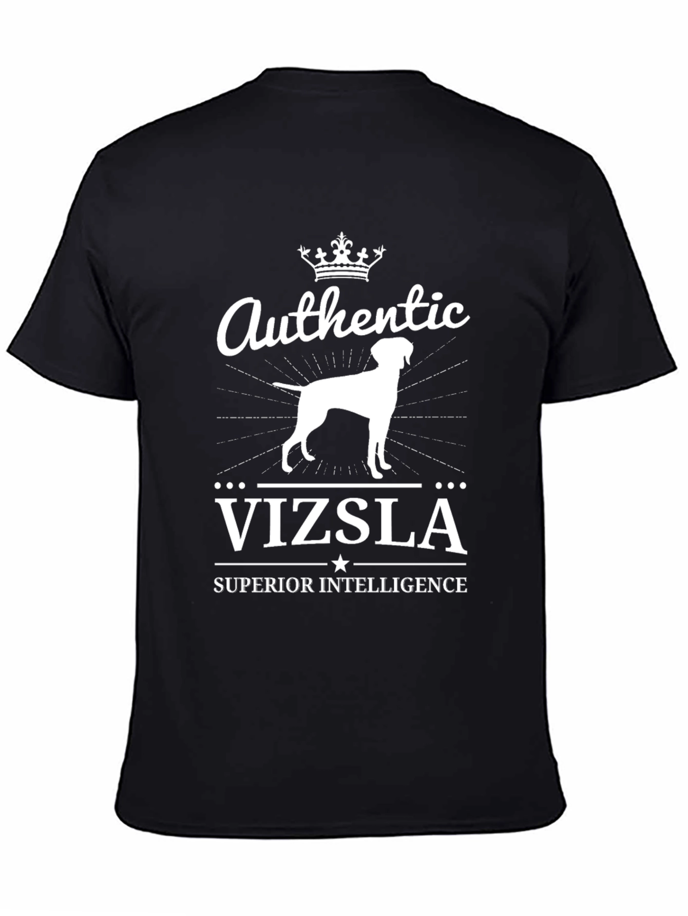 Authentic Vizsla Superior Intelligence T-Shirt