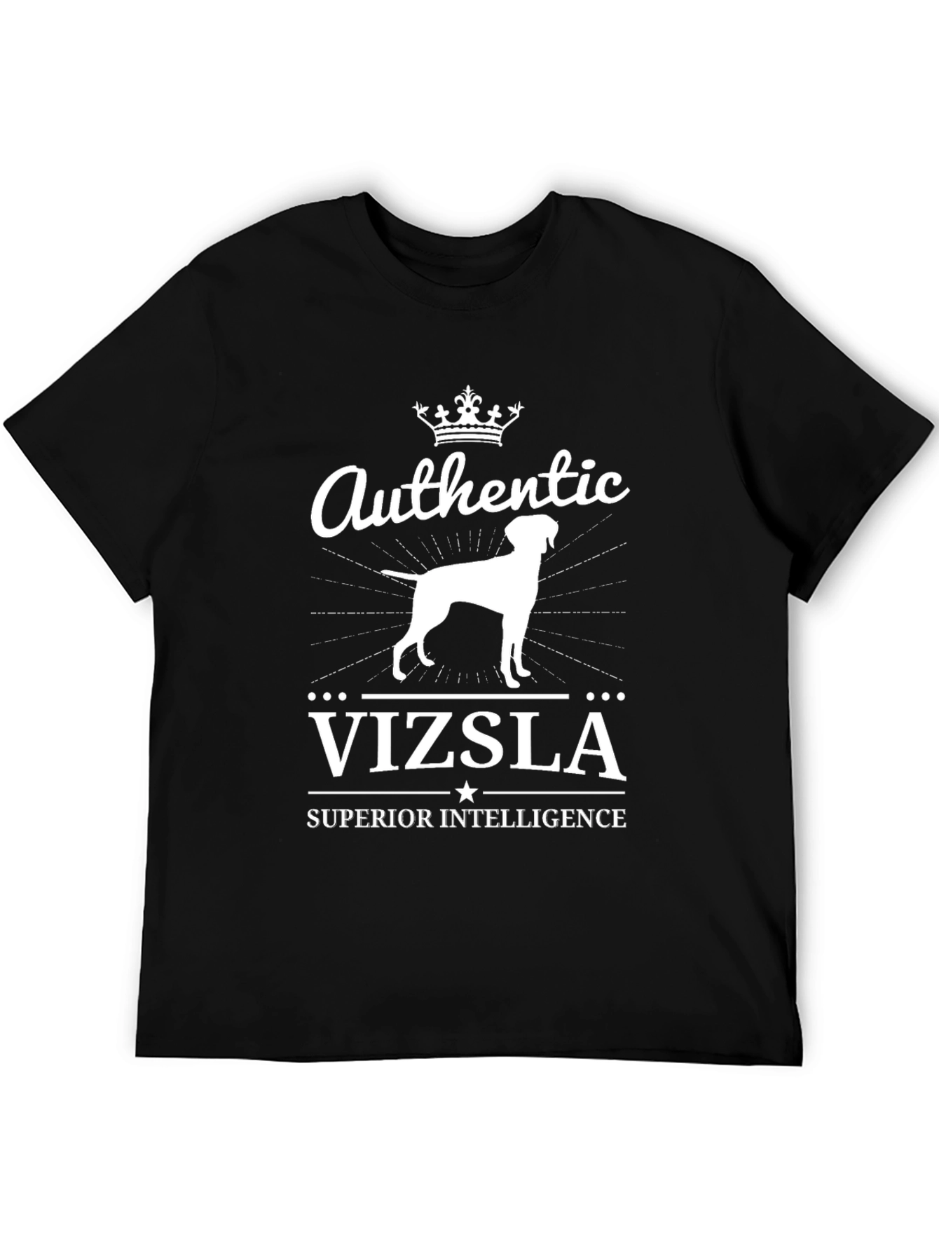 Authentic Vizsla Superior Intelligence T-Shirt