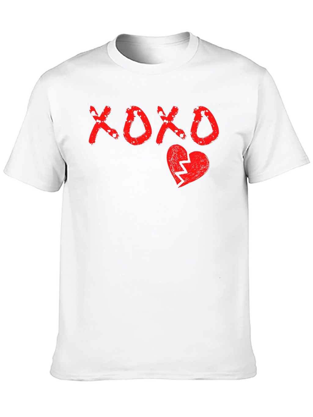 XOXO Broken Heart Graphic Print Tee